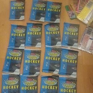 Topps Stadium Club 1993-94 Series 2 Hockey Card Lot Of 15 Unopened Sealed Packs